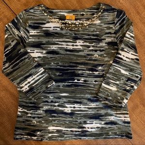 Ruby Rd. Quarter Sleeve Top